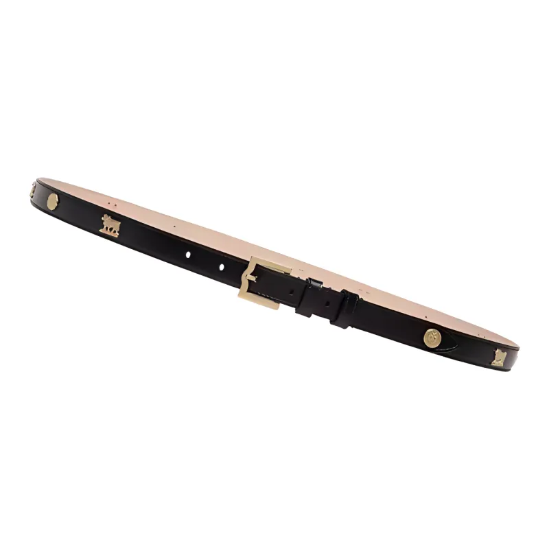 BALLY Emblem Leather Belt-1