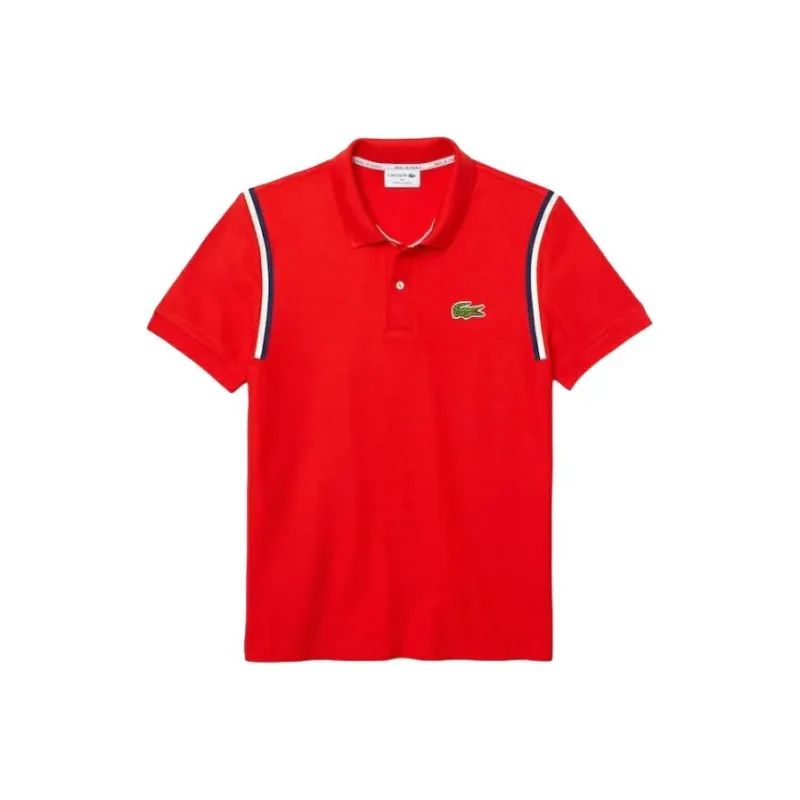 LACOSTE Polo Shirts Men Red-0