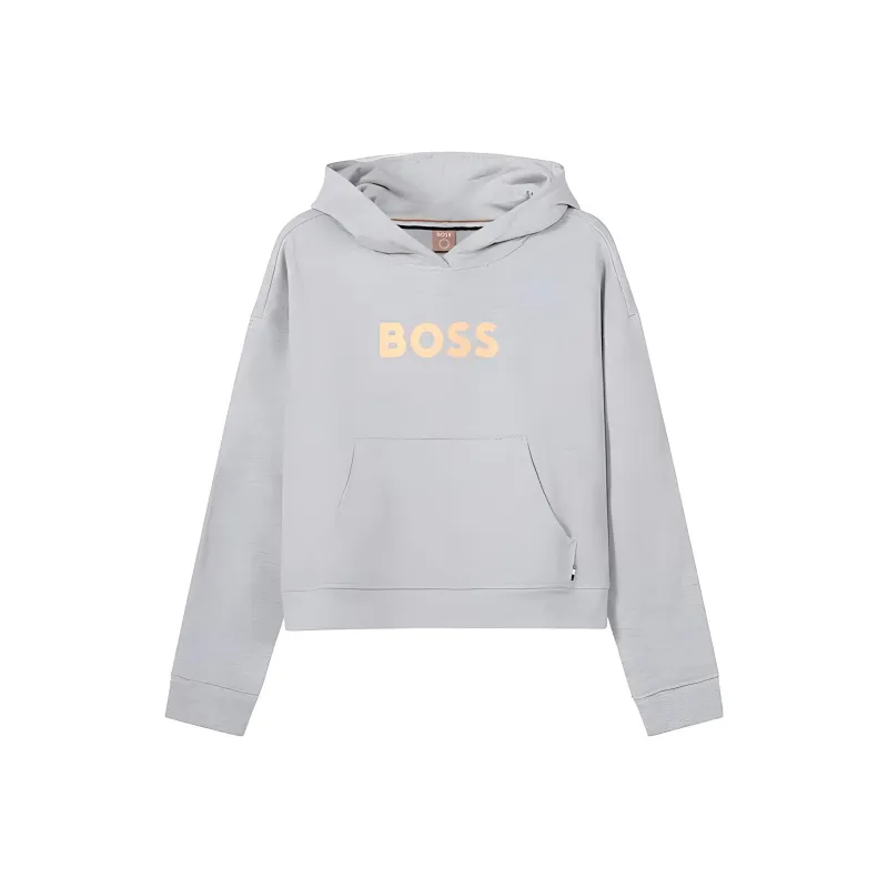 HUGO BOSS Sweatshirt Women's Light Gray-0