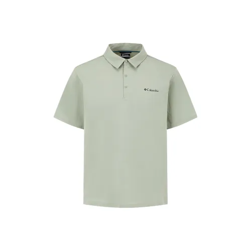 Columbia Polo Shirt Men's Green