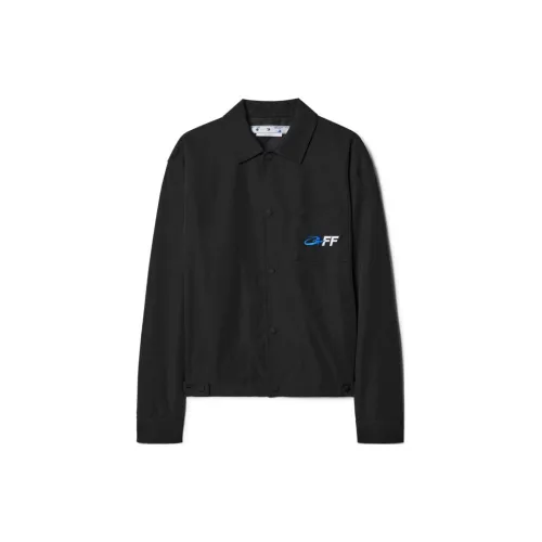OFF WHITE Exact Opp Print Shirt Jacket