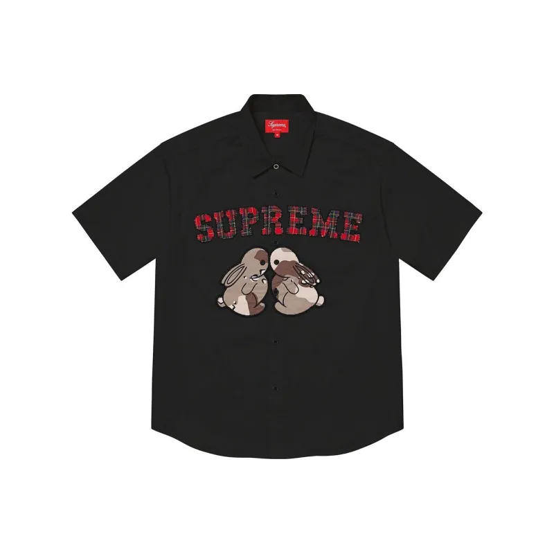 Supreme Bunnies S/S Work Shirt-2