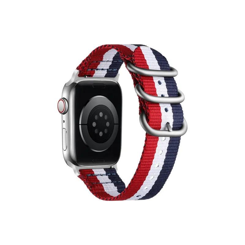 DUALMM Apple Compatibility Watch Band 225mm 38/40/41/42/44/45/49MM Nylon Material-14