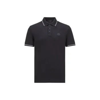 Moncler Logo Patch Polo Shirt