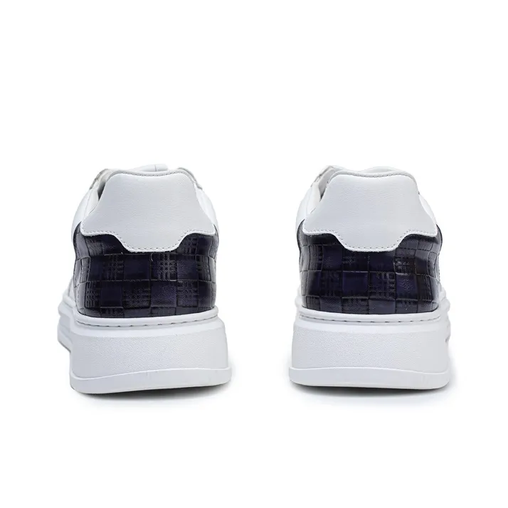 ESTEE GEEA Coverage Slip Resistant, Abrasion Resistant, Lightweight, Breathable Low Top Skateboard Shoes Men's White-3
