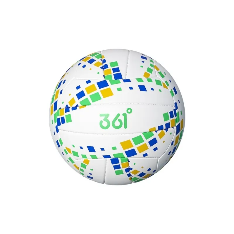 361° PVC Size 5 Volleyball Unisex Blue Green Yellow-1