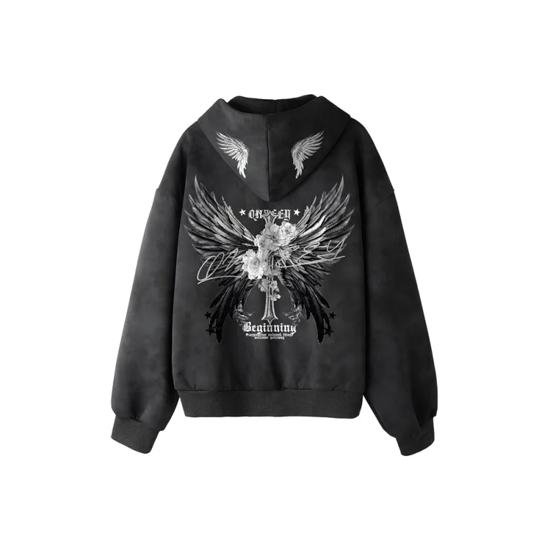 Qnxeey Sweatshirts Unisex-2