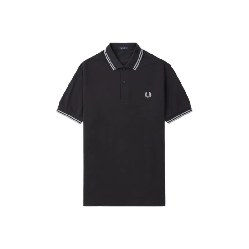 FRED PERRY Polo Shirt Men's Black-0