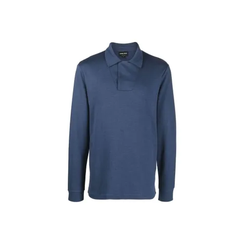 Giorgio Armani jacquard crew-neck knitted jumper