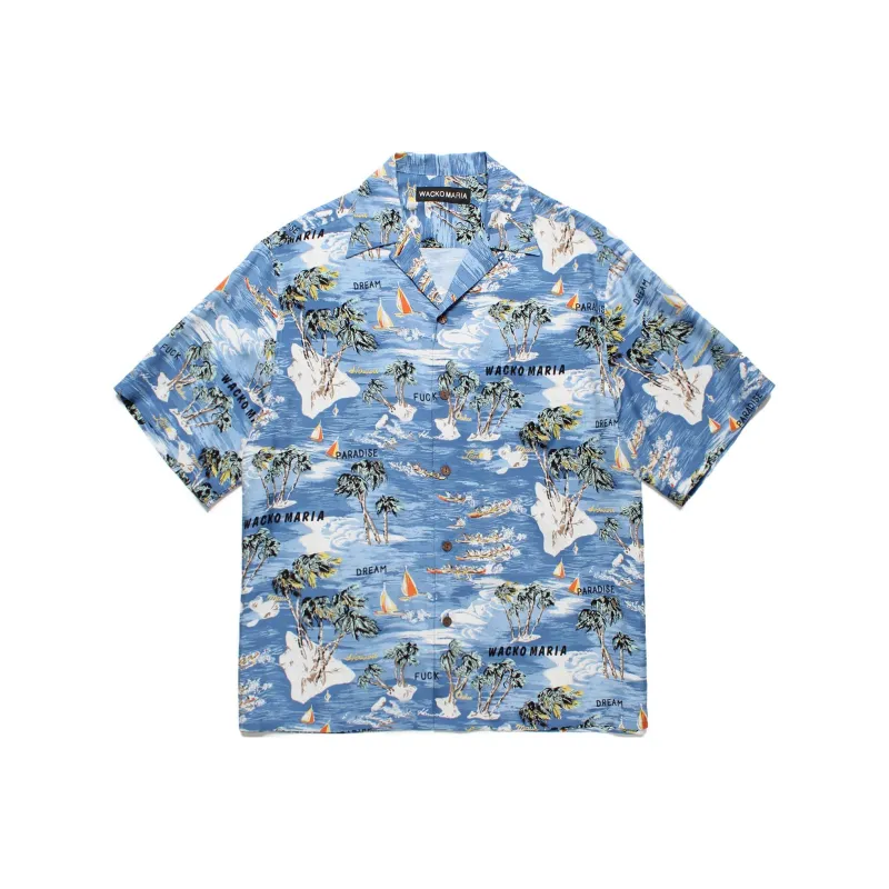 WACKO MARIA SS25 Shirt Unisex Blue-0