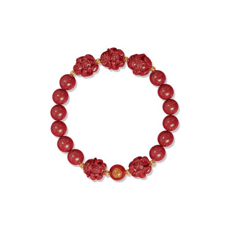 HELA DE HAI Cinnabar Bracelets Unisex-66