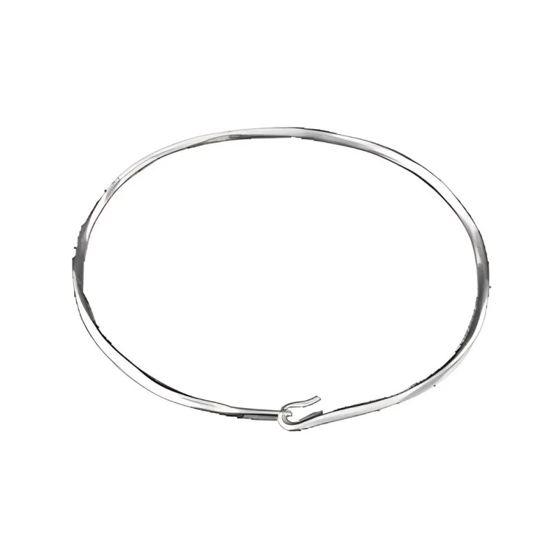 Werkstatt Munchen 925 Sterling Silver Bangles Unisex Silver-1