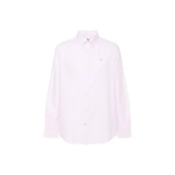 BARBOUR Logo-embroidered Striped Shirt