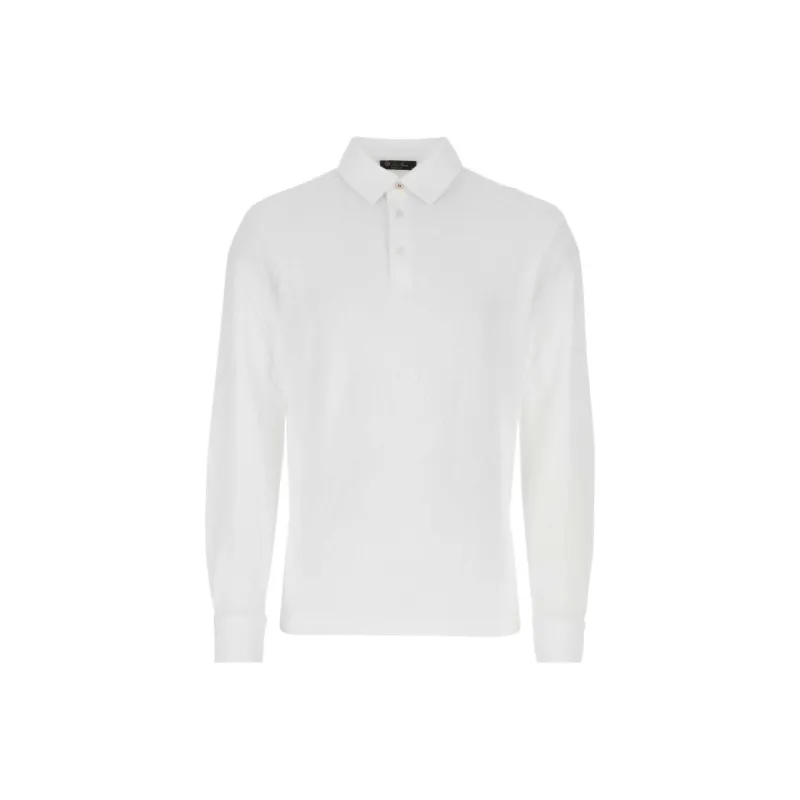 Loro Piana Long Sleeved Polo Shirt-0