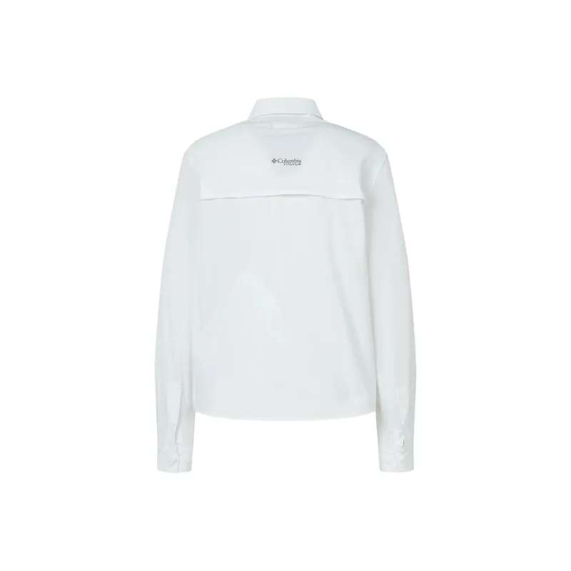 Columbia Summit Valley Shirt Women's White-1