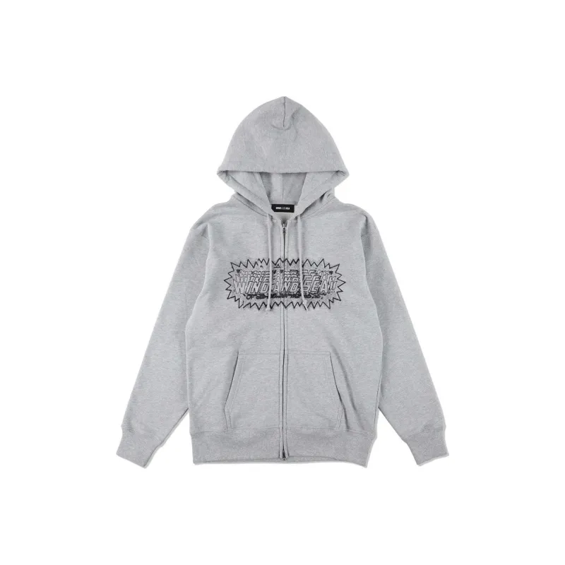 WIND AND SEA x NIIMI HIROKI SS24 Sweatshirt Unisex Gray-0