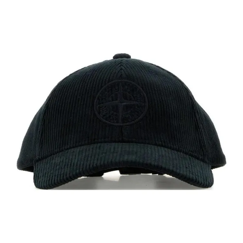 STONE ISLAND Logo Embroidered Baseball Cap-3