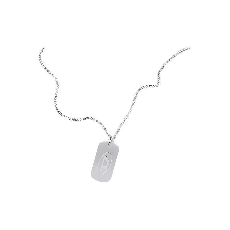 DIESEL Stainless Steel Necklaces Unisex Silver-0