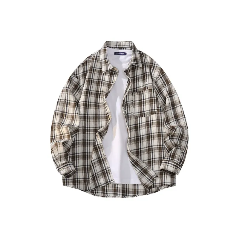 FAX FOR FMACM Shirt Unisex Coffee Plaid-4