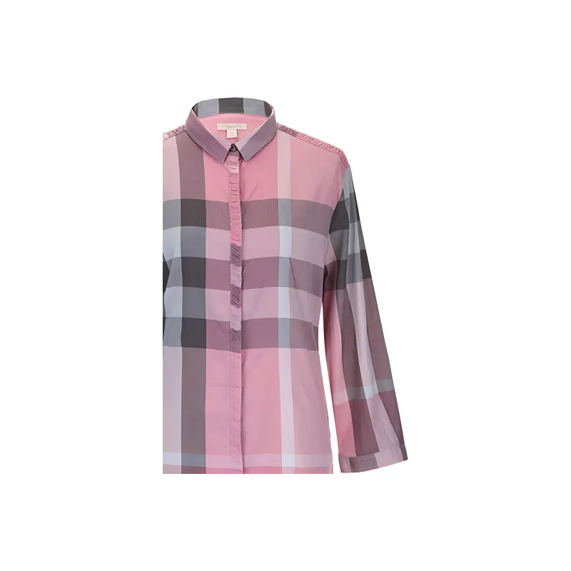 Burberry Shirts Women's Pink-3
