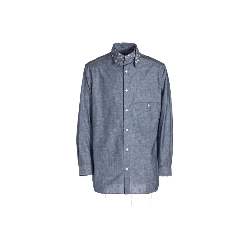 Yohji Yamamoto Shirt Men's Blue-0