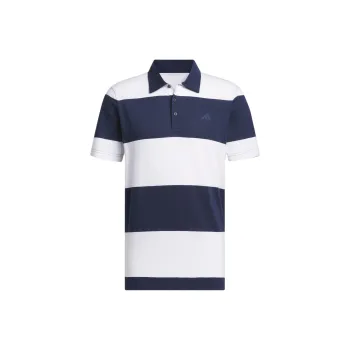 Adidas Free Shipping With AdiClub Colorblock Rugby Stripe Polo Shirt