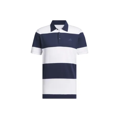 Adidas Free Shipping With AdiClub Colorblock Rugby Stripe Polo Shirt