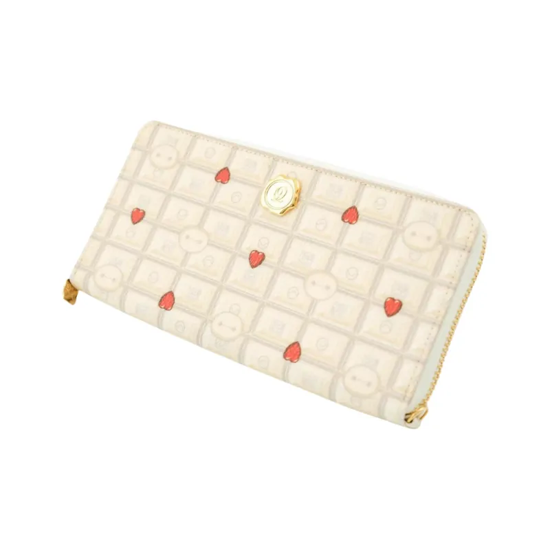Disney Cotton Wallet Women's Beige-1