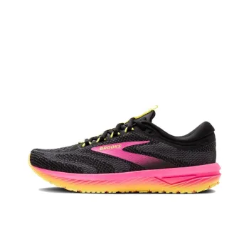 Brooks Revel 7 Cushioning, Wear Resistant Low Top Casual Running Shoes Women's Black