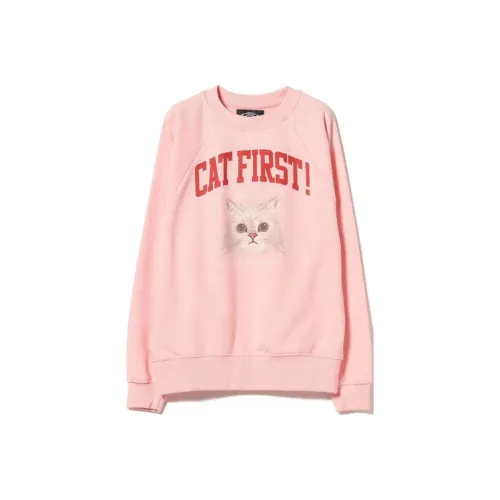 Beams MMTS CAT FIRST Sweatshirt Unisex