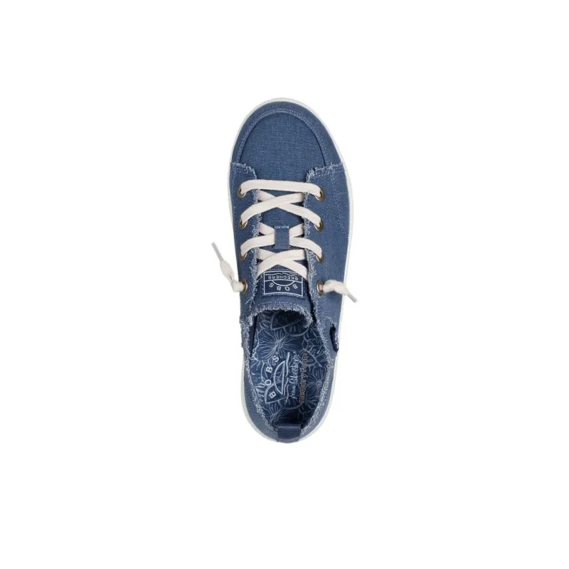 Skechers Low Top Skateboard Shoes Women's Marine Blue-3