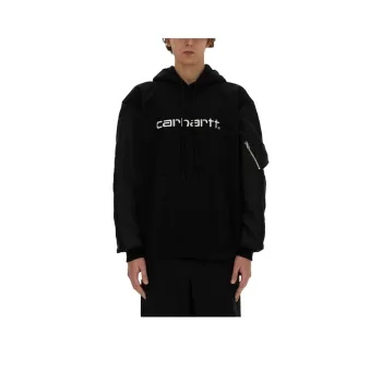 JUNYA WATANABE Man X Carhartt Oversized Fit Drawstring Hoodie
