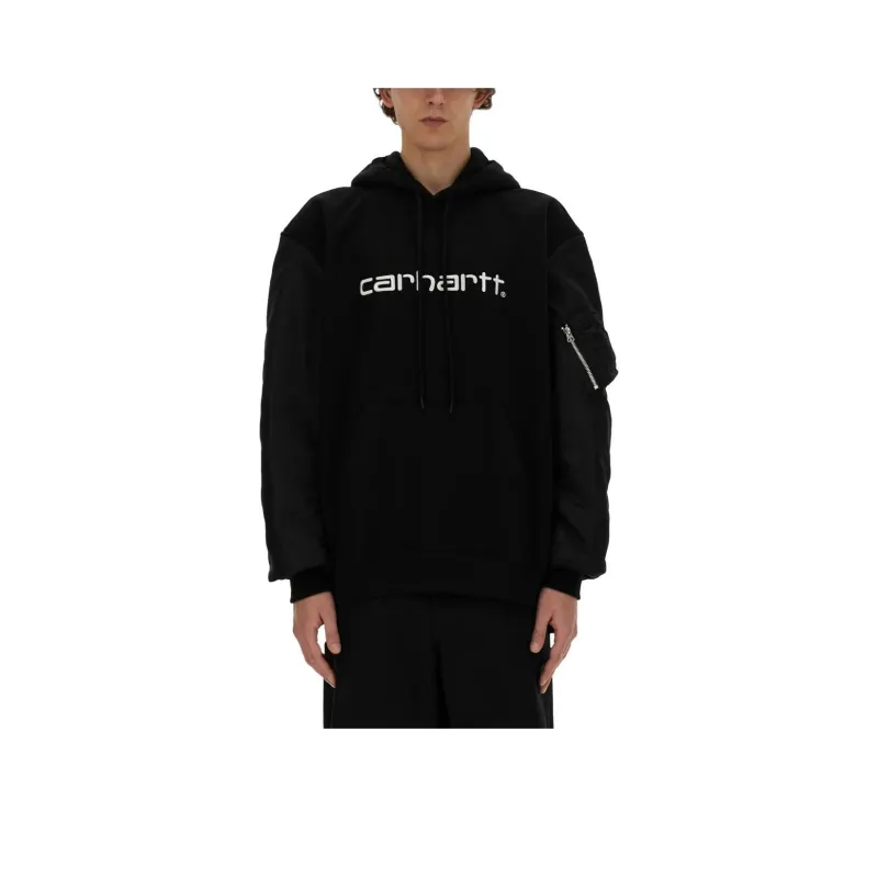 JUNYA WATANABE Man X Carhartt Oversized Fit Drawstring Hoodie-0