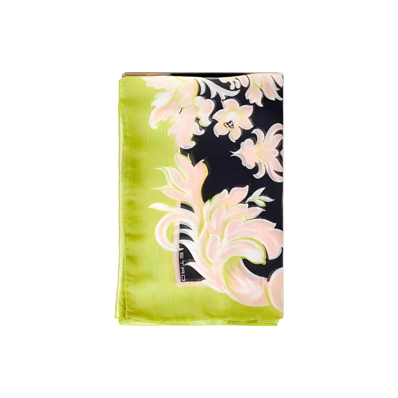 ETRO Floral Printed Finished Edge Scarf-3