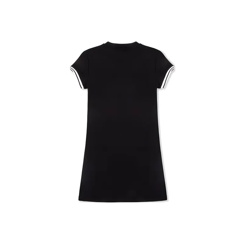 GUESS Short Sleeved Dress Women's Black-1