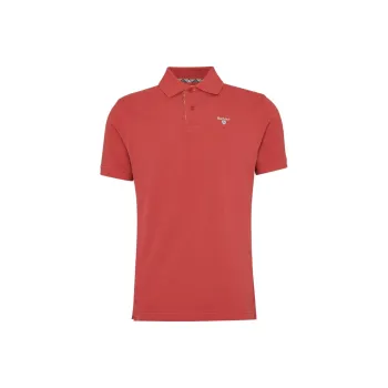 BARBOUR Polo Shirts Men Red