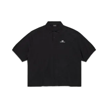 Balenciaga Oversized Short Sleeve Polo