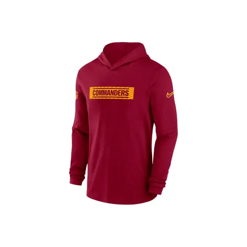Nike Washington Commanders Sideline Men's Nike Dri FIT Nfl Long Sleeve Hooded Top