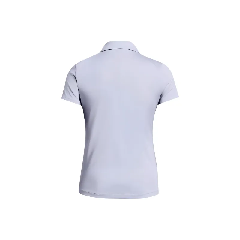 Under Armour Polo Shirt Women's Light Blue Purple-1