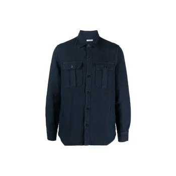 Boglioli Chest pockets Linen Shirt