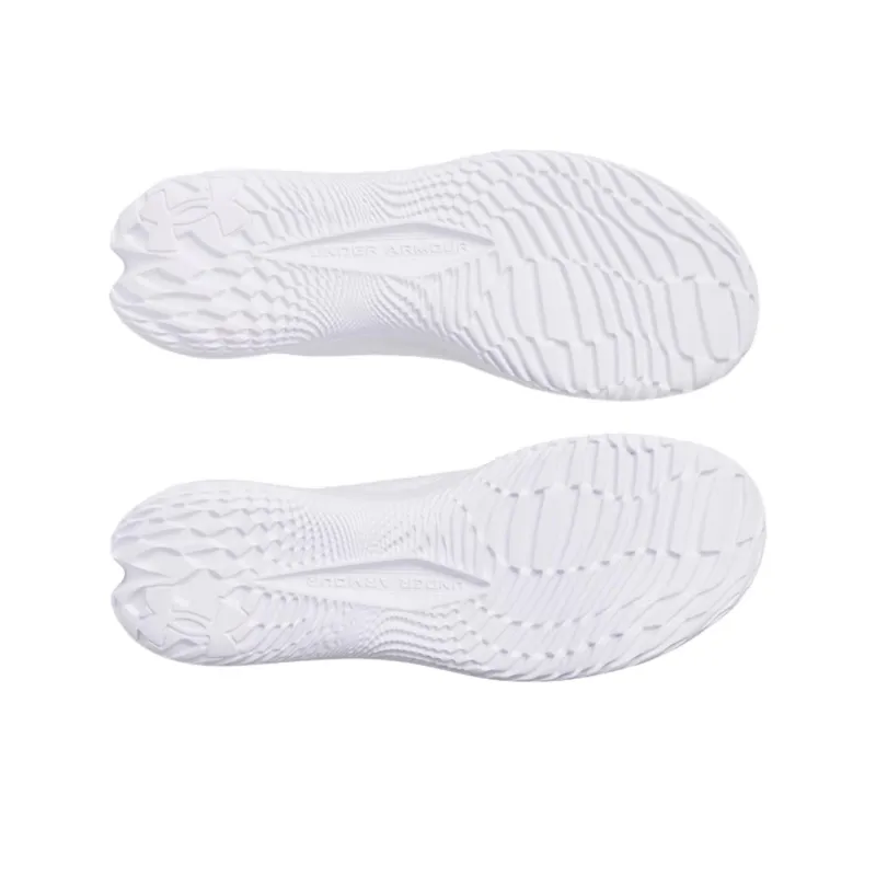 Under Armour Velociti 4 Anti Slip Wear Resistant Low Top Casual Running Shoes Men's White-4