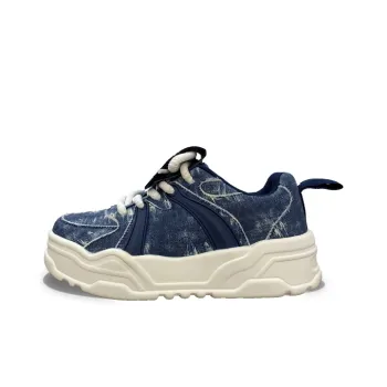 XLAIII Anti Slip And Wear Resistant Height Increasing Low Top Chunky Sneakers Unisex