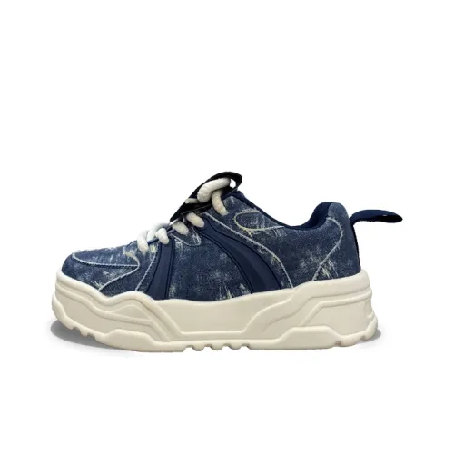 XLAIII Anti Slip And Wear Resistant Height Increasing Low Top Chunky Sneakers Unisex