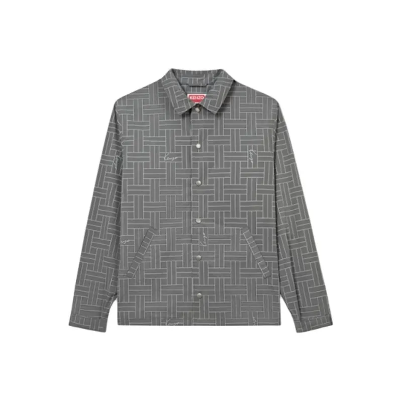KENZO Weave Light Coach Jacket-0