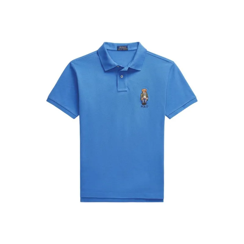 Polo Ralph Lauren Bear Embroidered Polo Shirt-0
