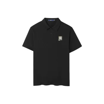 HLA Polo Shirts Men Black 31