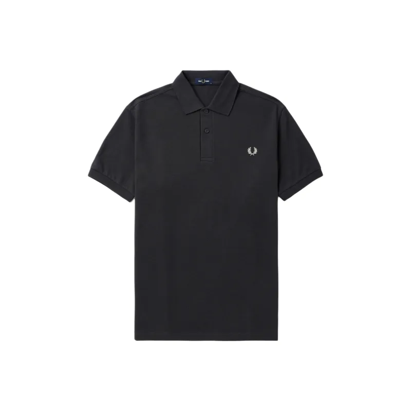 FRED PERRY Logo embroidered Polo Shirt-0