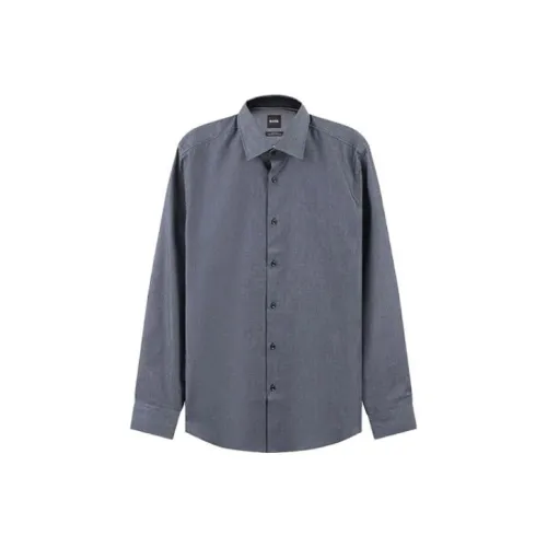 HUGO BOSS Shirt Men's Dark Blue