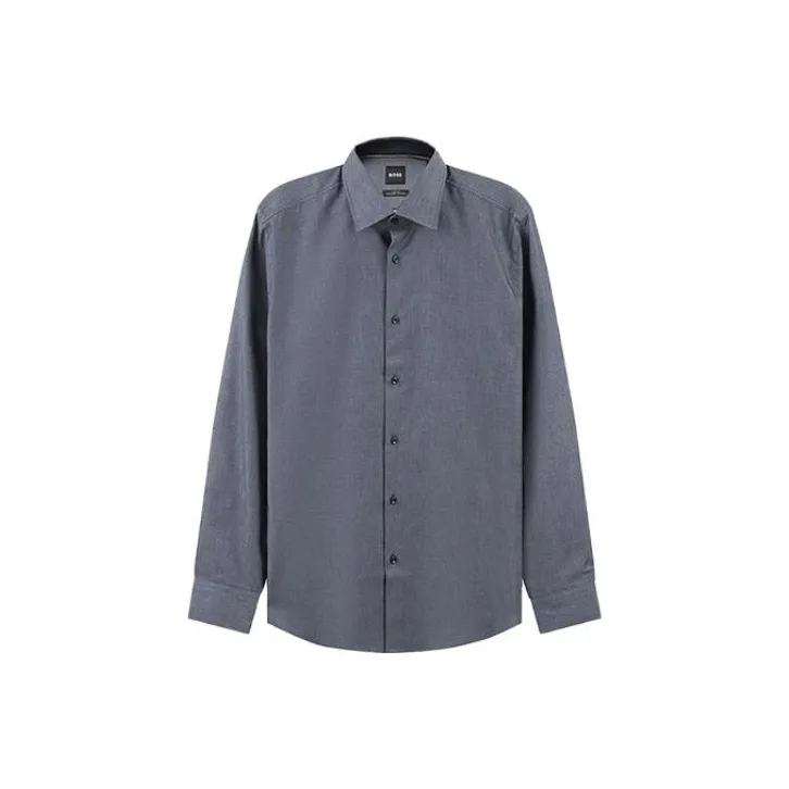 HUGO BOSS Shirt Men's Dark Blue-0