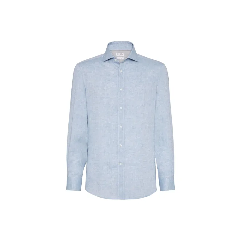 Brunello Cucinelli Eco linen Shirt-0